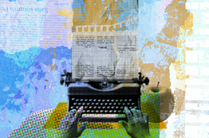 decorative collage