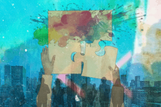 decorative collage
