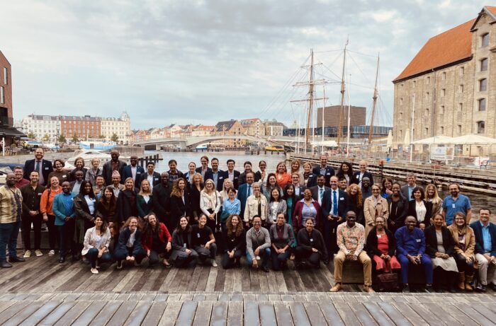 Leave No One Behind Partnership team in Copenhagen