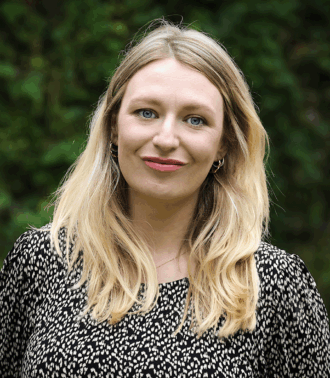 Portrait of Liz Parsons, our Communications Manager