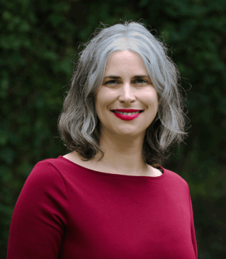 Portrait of Rachel Wilkinson, our Director of Programmes