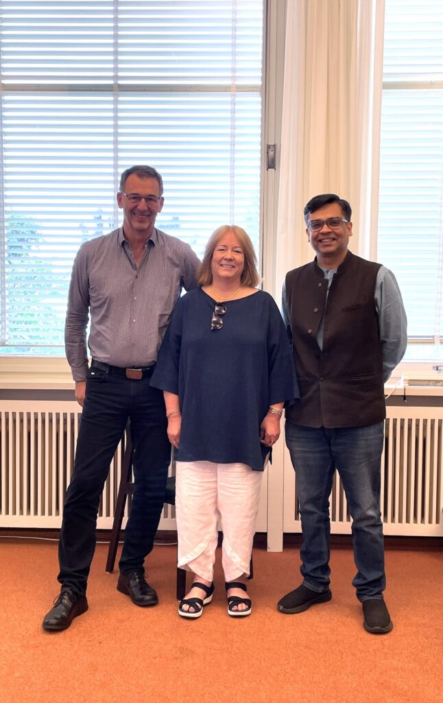 Picture of Wolfgang Jamann, Caroline Harper and Amitabh Behar at Vision Works 2025